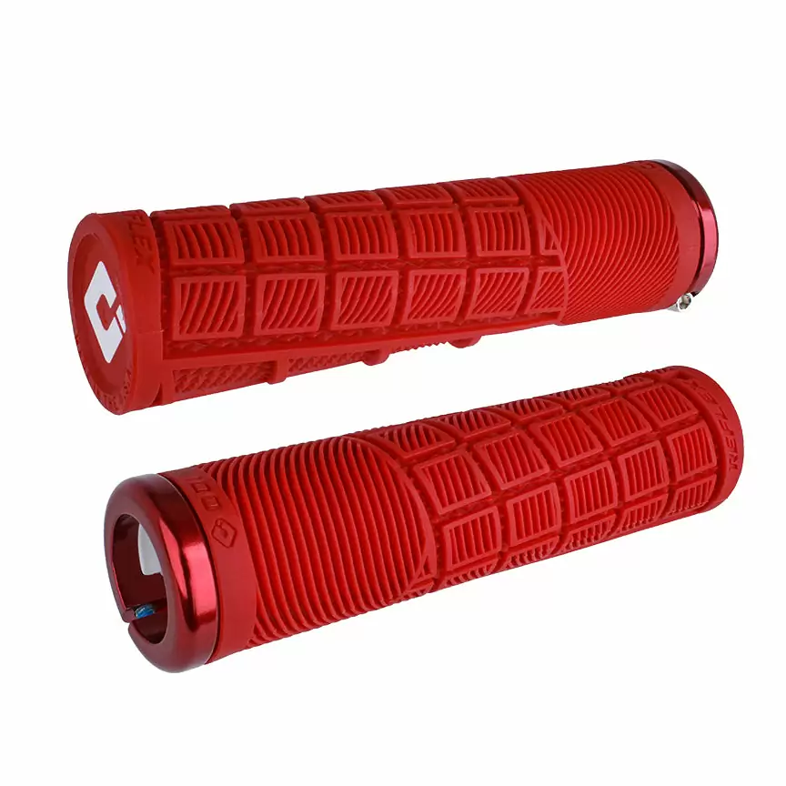 Par de puños MTB Reflex V2.1 Lock-On 33,5 mm x 135 mm rojo - image